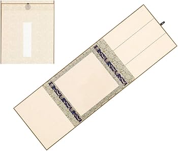 色紙掛軸 楽天市場】掛け軸 無地【丈80cm×幅31cm（色紙掛軸）YAM-001/YAC